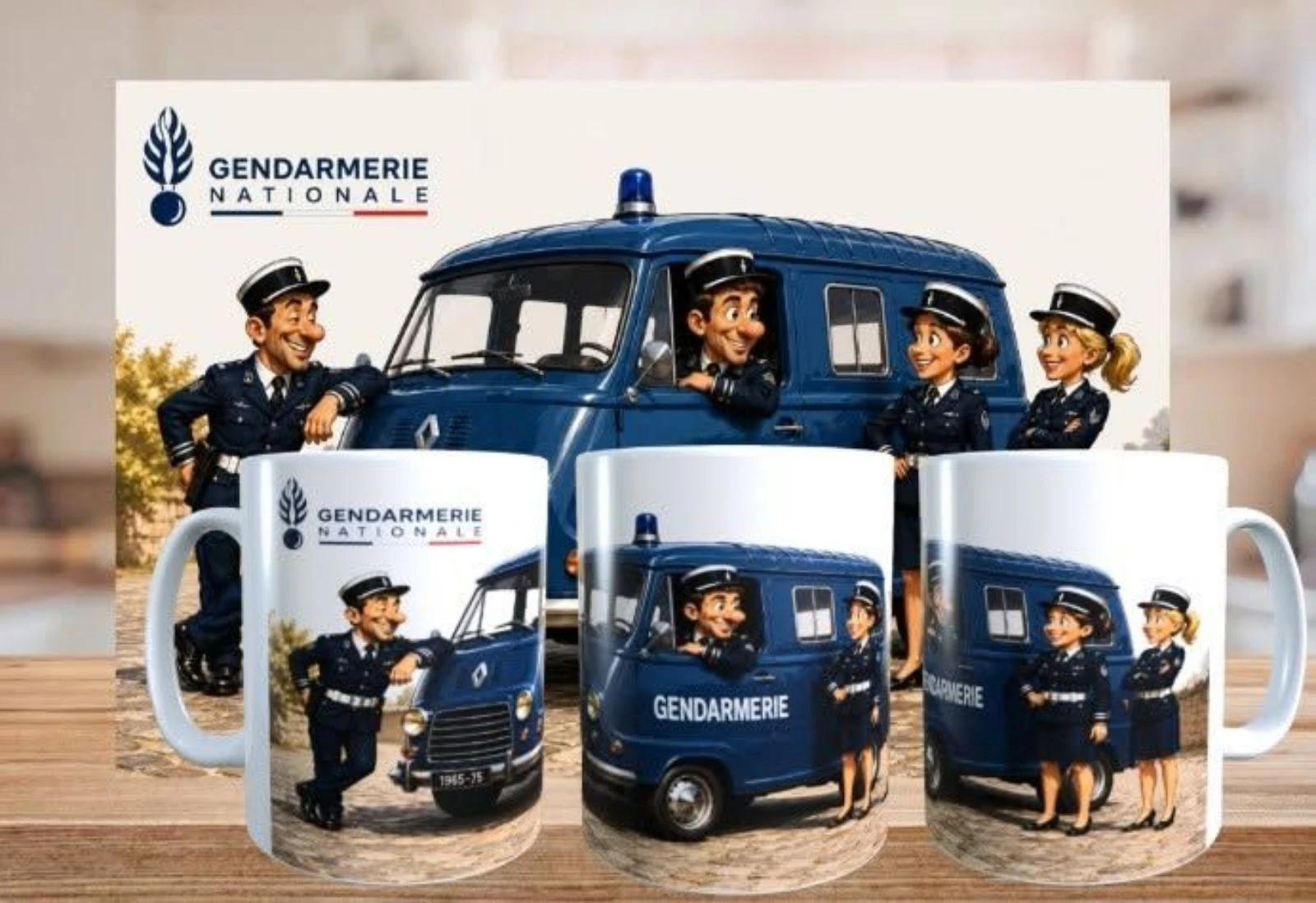 Mug humour gendarmerie nationale